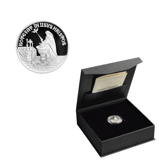 Medalie aniversară Mărturie botez 24mm