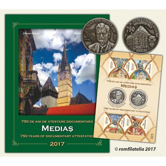 750 de ani de la prima atestare documentară a orașului Mediaș