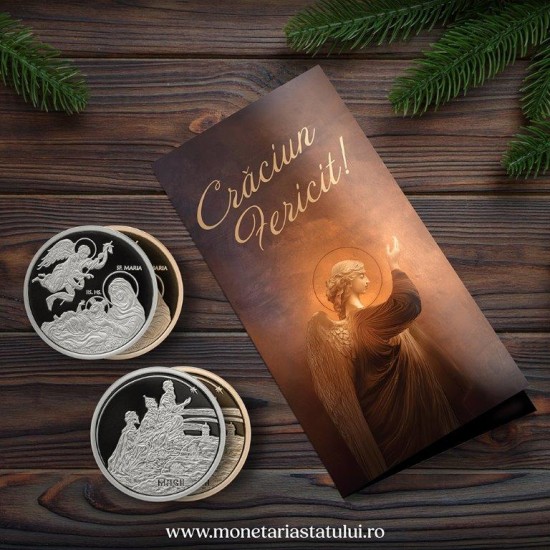 FELICITĂRI CU MEDALIE - CRĂCIUN 2025