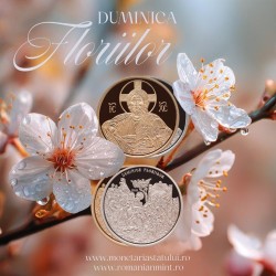 Felicitare cu medalie Paște 2026