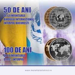 50 de ani de la înființarea Biroului Național Interpol și  100 de ani de la înființarea Biroului Internațional Interpol