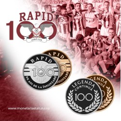 100 de ani de la înființarea Clubului Sportiv Rapid București