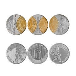 Album Filatelic 145 de ani de la înființarea Monetăriei Statului